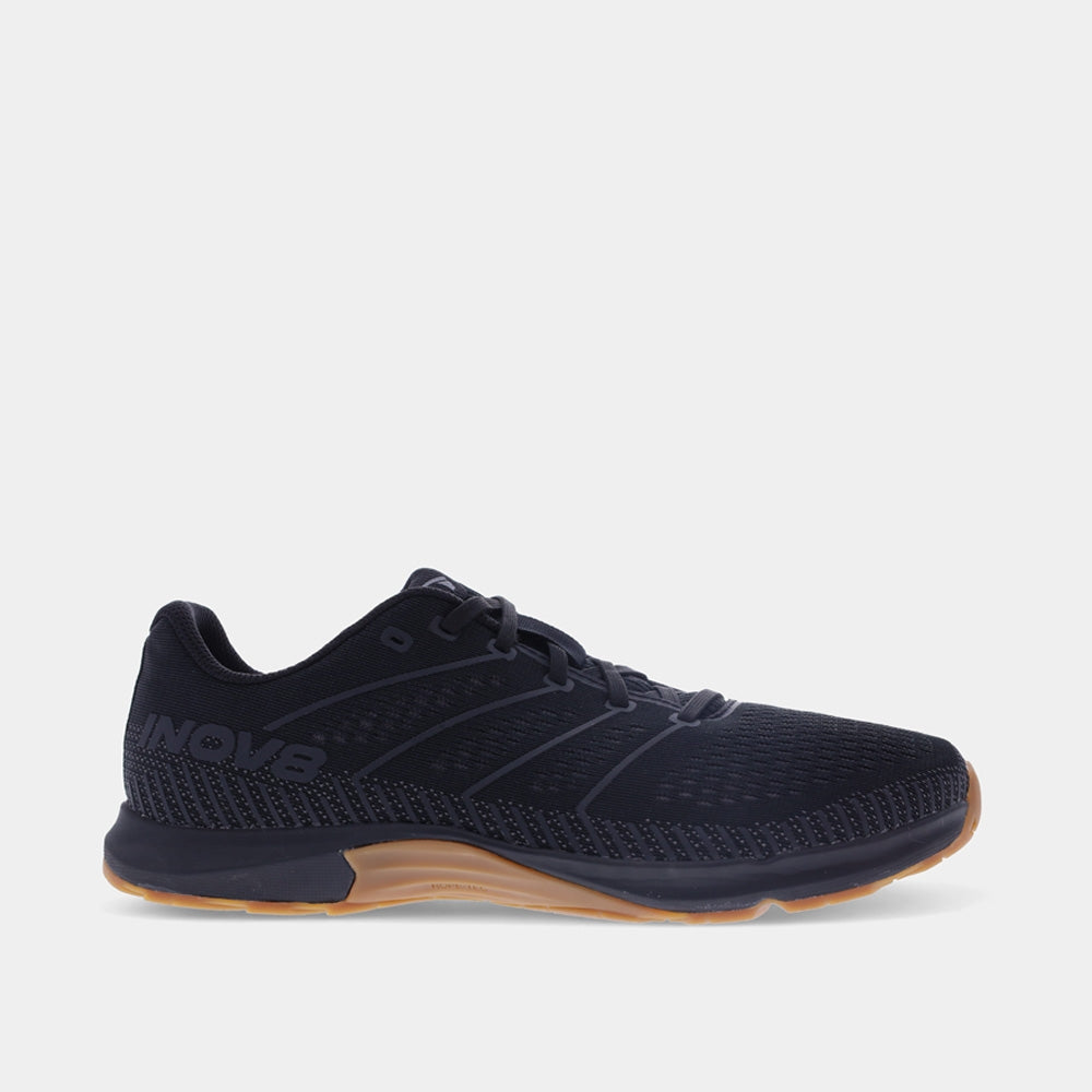 INOV8 F-Fly training shoes, black and gum, outer view