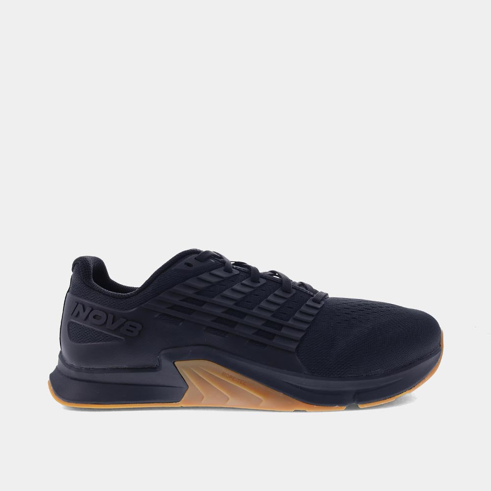 INOV8 F-Lite training shoes, black and gum, outer view