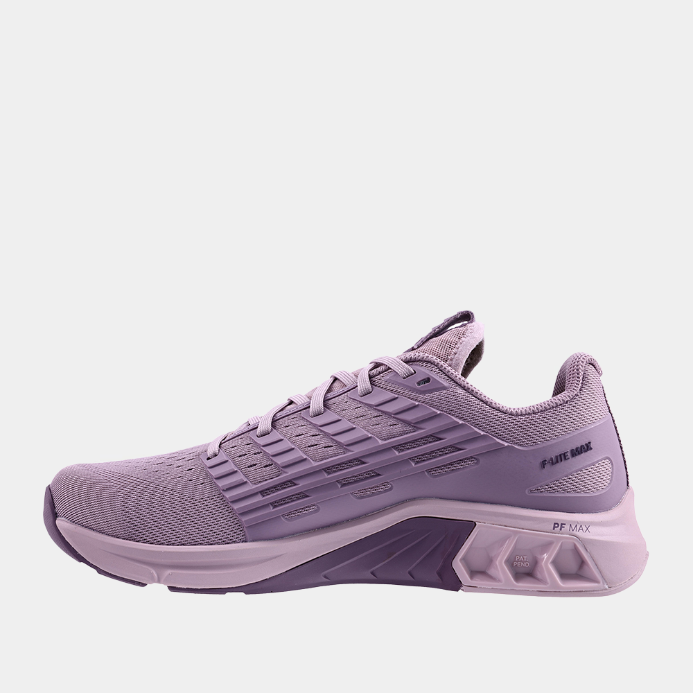 INOV8 F-Lite Max training shoes, purple, inner view