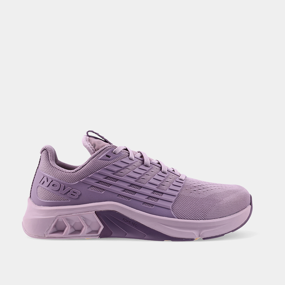 INOV8 F-Lite Max training shoes, purple, outer view