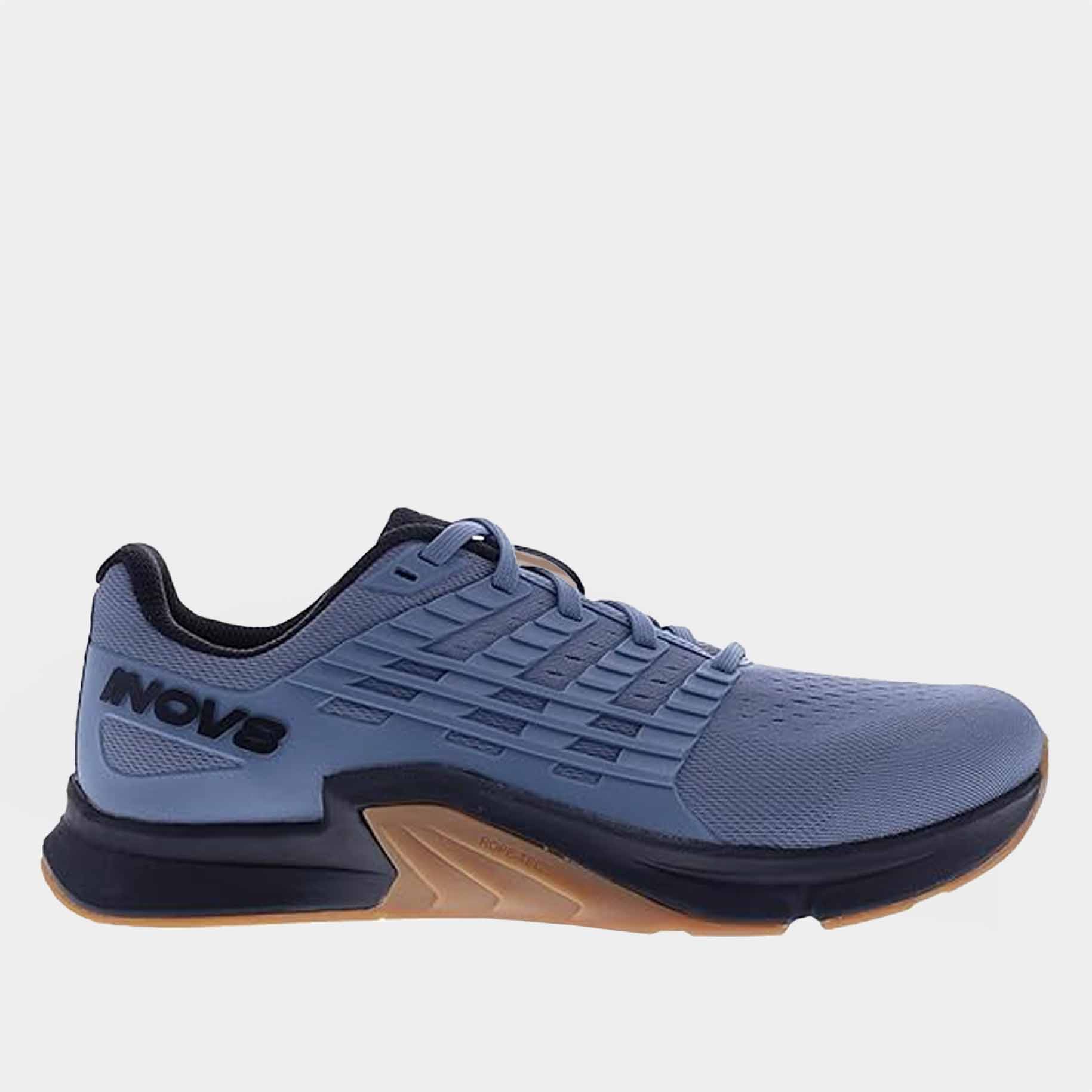 INOV8 F-Lite training shoes, slate and blue grey, outer view